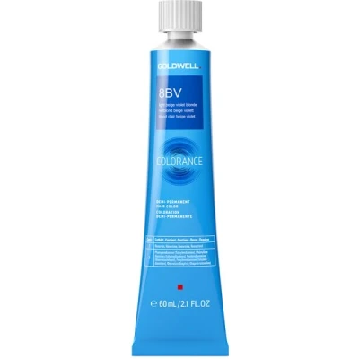 Abbildung von Goldwell Colorance Acid 8BV Hell Beige Violett Blond Haarkleuring GW221905 60 ml