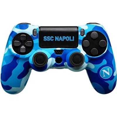 Abbildung von Cover Gamepad Qubick Kit Custodia Silicone+Grip SSC Napoli 3.0