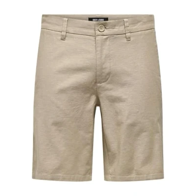 Abbildung von Only &amp; Sons Shorts, Herren, Größe: XXL, Chinchilla