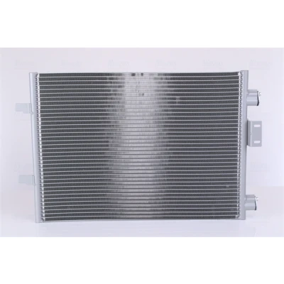 Abbildung von NISSENS 94656 Klimakondensator ohne Trockner Aluminium 545 R 134a RENAULT: CLIO 2