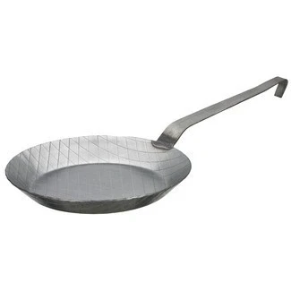 Abbildung von GSW 860567 Gastro Traditionell, Eisen geschmiedete Brat Pfanne ⌀28 cm, Grau