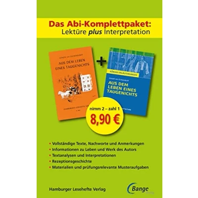 Abbildung von Aus dem Leben eines Taugenichts Abi Komplettpket: Lektüre plus Interpretation: Königs Erläuterung mit kostenlosem Hamburger Leseheft von Joseph ... (Königs Erläuterungen)