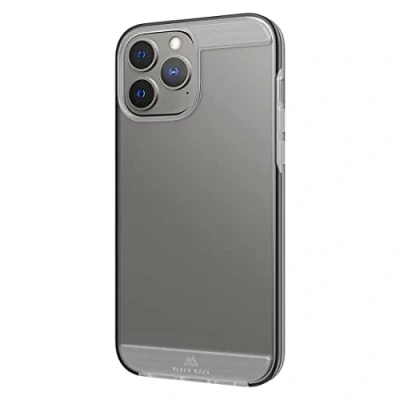 Abbildung von Black Rock Hülle Air Robust Case Passend für Apple iPhone 13 Pro Max I Handyhülle, Dünn (Transparent)
