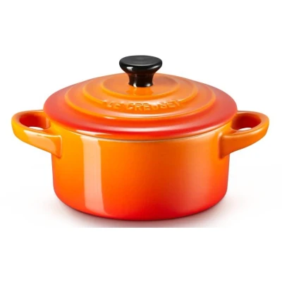 Abbildung von Le Creuset Servierpfanne / Mini Bratpfanne Signature Orangerot ø 10 cm 250 ml