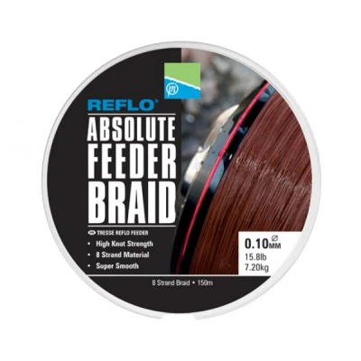 Abbildung von Preston Absolute Feeder Braid 0,10mm (150m) Geflochtene Schnur
