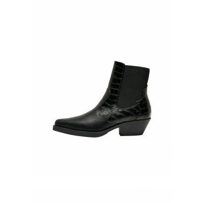 Abbildung von ONLY Shoes Cowboy/Bikerstiefelette, Damen, Größe: 38, Black Schuhe