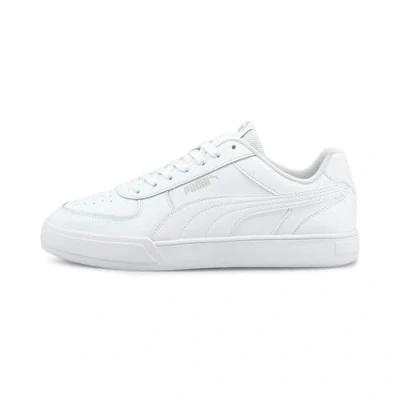 Abbildung von Puma Caven Sneaker low, Größe: 44, White/gray violet Hochwertiges lederimitat