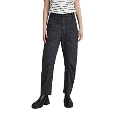 Abbildung von G Star Fatigue Boyfriend Stoffhose, Damen, Größe: 26, Caviar vintage gd