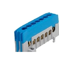Abbildung von Nulklemme N12 F2, 12 x 16mm², blå