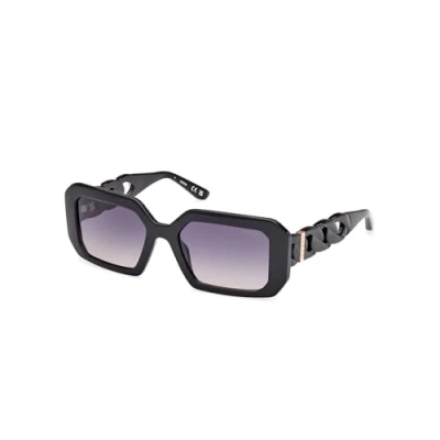 Abbildung von GUESS Unisex GU00110 Sonnenbrille, Shiny Black, 54