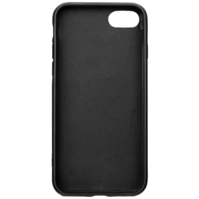 Abbildung von Hama Hülle für iPhone 7/8/SE 2020/SE 2022 (Handyhülle, stoßfest, Kratzfest, Elegante Schutzhülle Rückseite, weich, Slim, softe Oberfläche, Wireless Charging kompatibel) schwarz