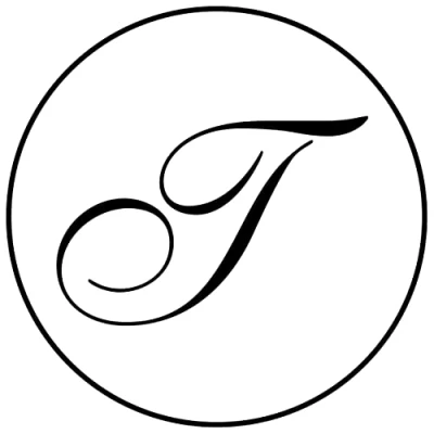 Abbildung von J.Herbin 40120T Siegel rund mit HolzGriff Italic Buchstabe T