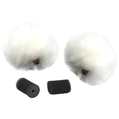 Abbildung von Rycote 065503 Windjammer für Lavalier Weiß (2er Packung)