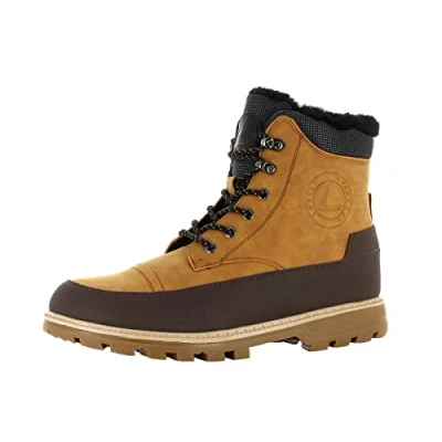 Abbildung von Luhta Reilu Snowboot/Winterstiefel, Herren, Größe: 43, Cognac Lederimitat/textil