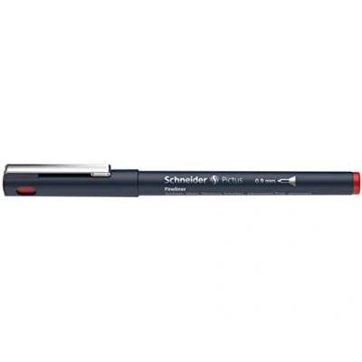 Abbildung von 6 x Schneider Fineliner Pictus 0,9mm rot