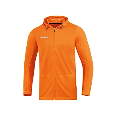 Abbildung von JAKO Kinder Kapuzenjacke Run 2.0, neonorange, 164, 6875