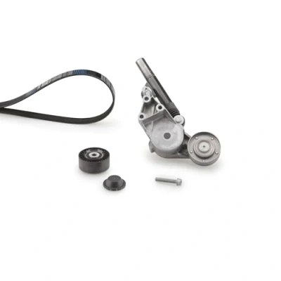 Abbildung von GATES EuroGrip K046PK1660 Keilrippenriemensatz VOLKSWAGEN: Golf 4 Schrägheck, Variant, Bora Limousine, AUDI: A3 Schrägheck