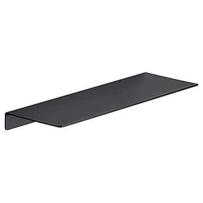 Abbildung von Jsrnqert Regale EIN der Wand Regal Aus Metall, Schwebende Schwarz, Badezimmer Regale, Wand, GewüRz (30 cm)