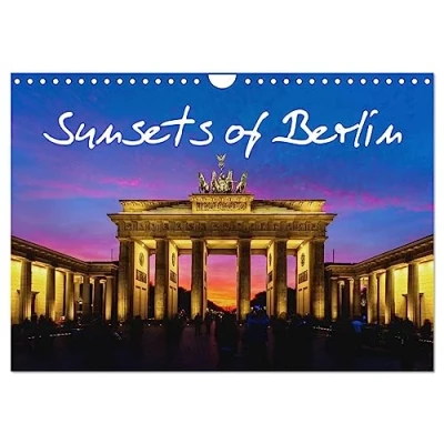 Abbildung von Sunsets of Berlin (Wandkalender 2025 DIN A4 quer), CALVENDO Monatskalender