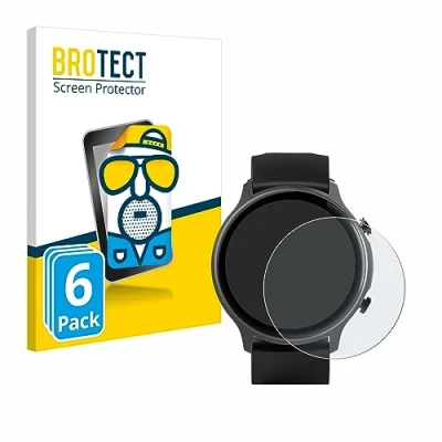 Abbildung von BROTECT Entspiegelungs Schutzfolie für Hama Fit Watch 6910 (6 Stück) Matte Displayschutz Folie, Anti Reflex, Fingerprint