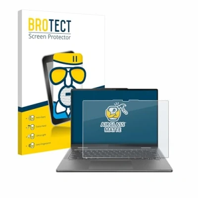 Abbildung von BROTECT Entspiegelungs Schutzglas für Lenovo Yoga 7 2 in 1 Gen 9 14&quot; Schutz Folie Panzerfolie Glas Matt [Extrem Kratzfest 9H, Anti Reflex]