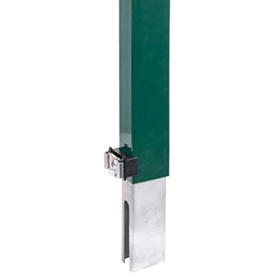 Abbildung von Alberts Doppelstabmattenzaun &quot;&quot;Zaunerhöhung, Erhard&quot;&quot;, Höhe: 60 bzw. 80 cm, für Pfostenbreite 40 mm