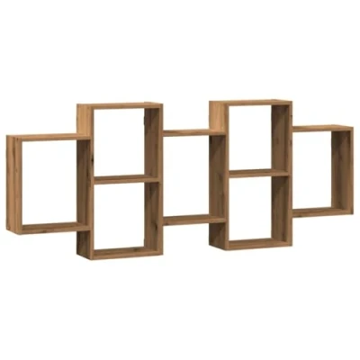 Abbildung von vidaXL Regal Wandregal Artisan Eiche 159x18x65 cm Holzwerkstoff, 1 tlg.