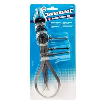 Abbildung von Silverline 155026 Zirkel und Taster, 3 tlg. Satz