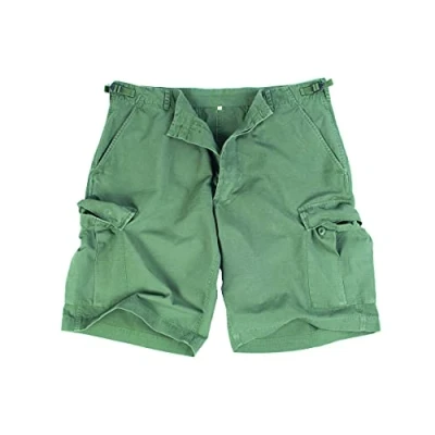 Abbildung von Mil Tec Herren Bermuda R/S Shorts, Oliv, M EU