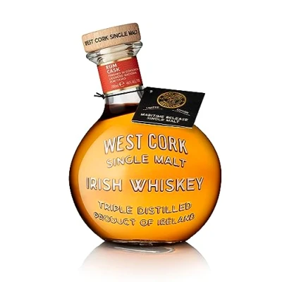 Abbildung von West Cork MARITIME Single Malt Irish Whiskey RUM CASK FINISHED 46% Vol. 0,7l