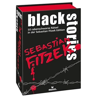 Abbildung von moses Spiel Black Stories Sebastian Fitzek Edition, Kartenspiel