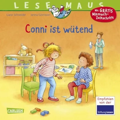 Abbildung von LESEMAUS 86: Conni ist wütend: Liebevoll erzählte Geschichte über das wichtige Thema Wut für Kinder ab 3 Jahre (86)