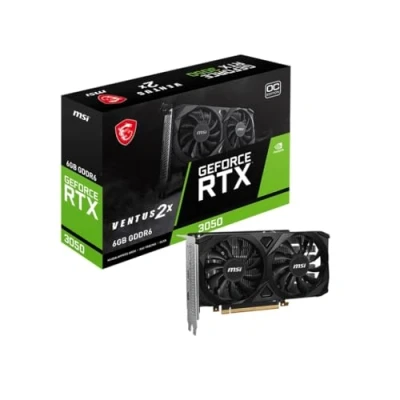 Abbildung von MSI Geforce RTX 3050 VENTUS 2X 6G OC Grafikkarte