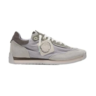 Abbildung von Satorisan Ensō Gaia Casual Sneaker Herren und Damen Vintage Leder Textil Sportschuhe Farbe Enlightened Grey Größe 37
