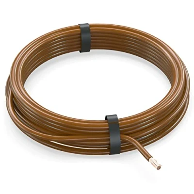 Abbildung von AUPROTEC 5m Fahrzeugleitung 0,50 mm² FLRY B Auto Kabel als Ring Farbe braun