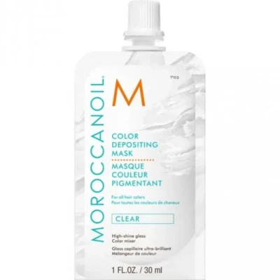 Abbildung von Moroccanoil High Shine Gloss Color Depositing Mask Clear, 30 ml