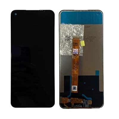 Abbildung von Smartex® Display LCD kompatibel mit Realme 7 5G (RMX2111) Schwarz Bildschirm