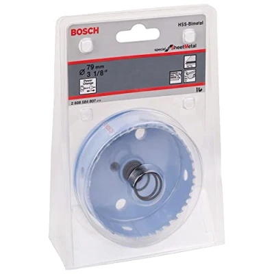 Abbildung von Bosch Professional 1x Lochsäge Special for Sheet Metal (für Edelstahlbleche, Stahlbleche, Ø 79 mm, Zubehör Bohrmaschine)