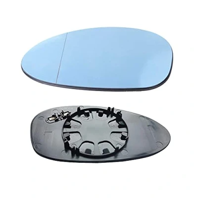 Abbildung von ricoy für E82 E90 E91 E92 E46 OEM TÜR Spiegel Glas, beheizter (blau Glas)
