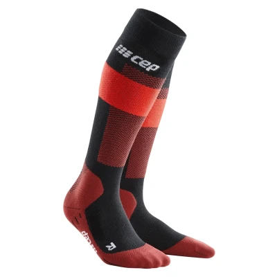 Abbildung von CEP Compression SKI Merino MADE IN Germany Sportsocken, Damen, Größe: Small, Red