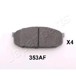Abbildung von JAPANPARTS PA 353AF Bremsbelagsatz Vorderachse MAZDA: FAMILIA 5