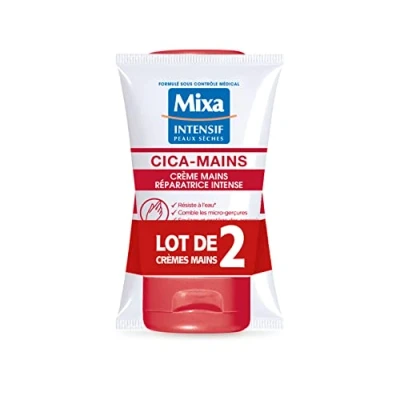 Abbildung von Mixa Cica Mains Intense Repair Handcreme, 2 x 50 ml