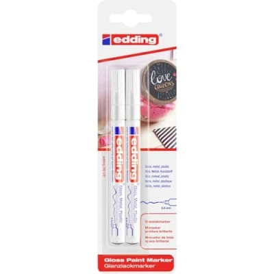 Abbildung von 10 x edding Glanzlack Marker 780 0,8mm weiß
