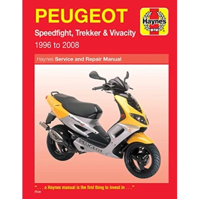 Abbildung von Peugot Scooters: Haynes Service and Repair Manual, Speed Flight, Trekker &amp; Vivacity 1996 to 2008 (Haynes Powersport)