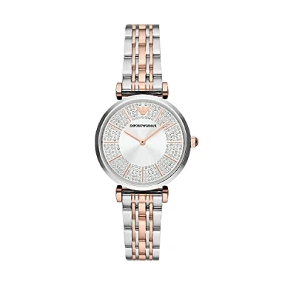 Abbildung von Emporio Armani Uhr silvercoloured, Damen, Größe: One Size, Silver coloured