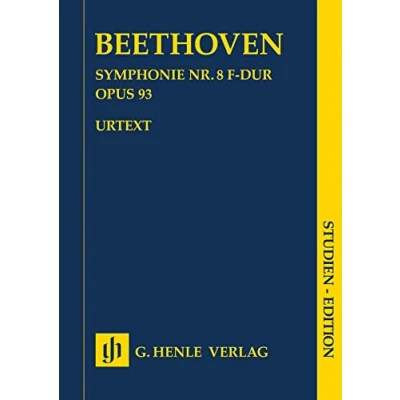 Abbildung von Symphonie Nr. 8 F dur op. 93; Studien Edition: Besetzung: Orchester (Studien Editionen: Studienpartituren)