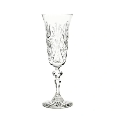 Abbildung von CRISTALICA Sektglas Schleuderstern 150ml Sektkelch Bleikristall Champagnerglas