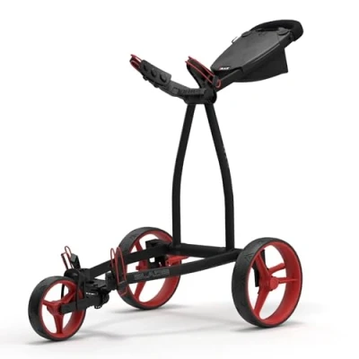 Abbildung von Blade Ip 2.0 Golftrolley Golfwagen Schwarz Rot