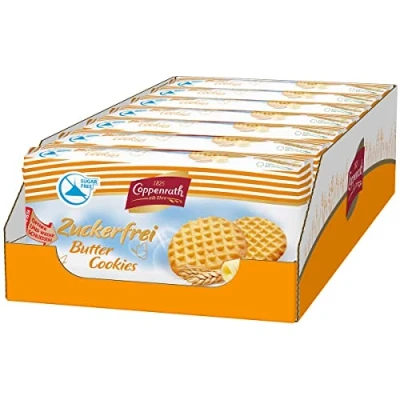 Abbildung von Coppenrath zuckerfrei Butter Cookies (7 x 200 g)