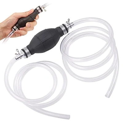 Abbildung von Fentar Handpumpe Öl mit PVC Schlauch für Wasser, Benzin, Öl, Diesel 10mm